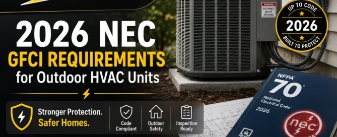 2026 NEC GFCI Requirements for Outdoor HVAC Units