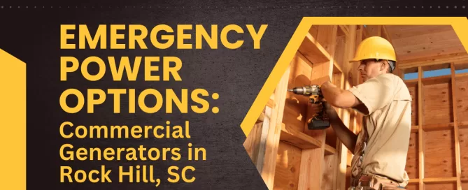 Emergency Power Options: Commercial Generators in Rock Hill, SC