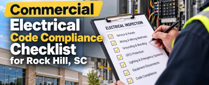 Commercial Electrical Code Compliance Checklist for Rock Hill SC