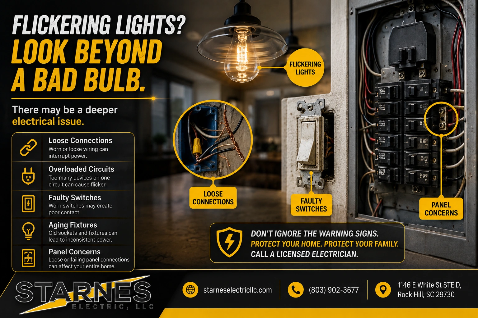 Flickering Lights Why It May Be More Than a Bad Bulb Middle