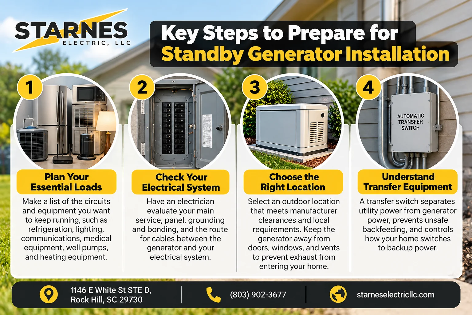 How to Prepare Your Home for Standby Generator Installation Middle