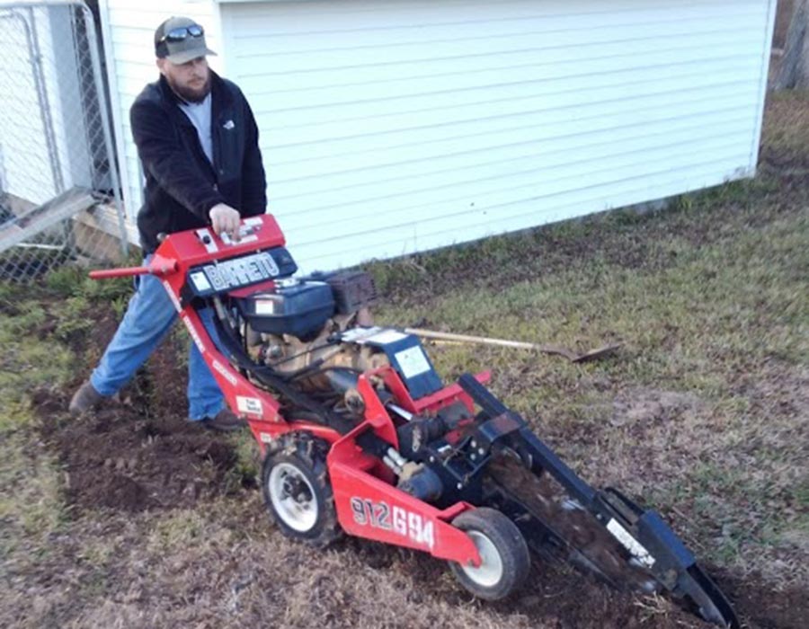 Starnes Electric | York County | Electrician trenching