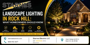 Landscape Lighting in Rock Hill: What Homeowners Should Know
