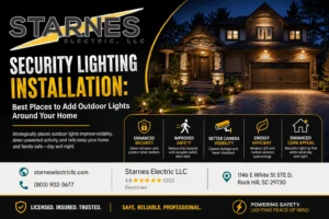 Security Lighting Installation: Best Places to Add Outdoor Lights Around Your Home