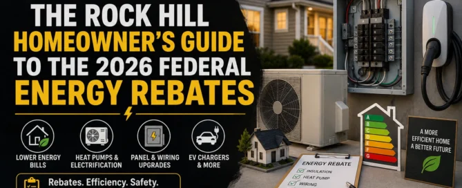 The Rock Hill Homeowners Guide to the 2026 Federal Energy Rebates