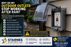Why Do My Outdoor Outlets Stop Working After Rain?