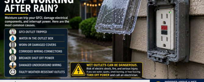 Why Do My Outdoor Outlets Stop Working After Rain