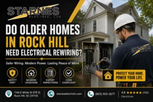 Do Older Homes in Rock Hill Need Electrical Rewiring?