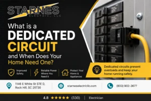 What is a Dedicated Circuit and When Does Your Home Need One?