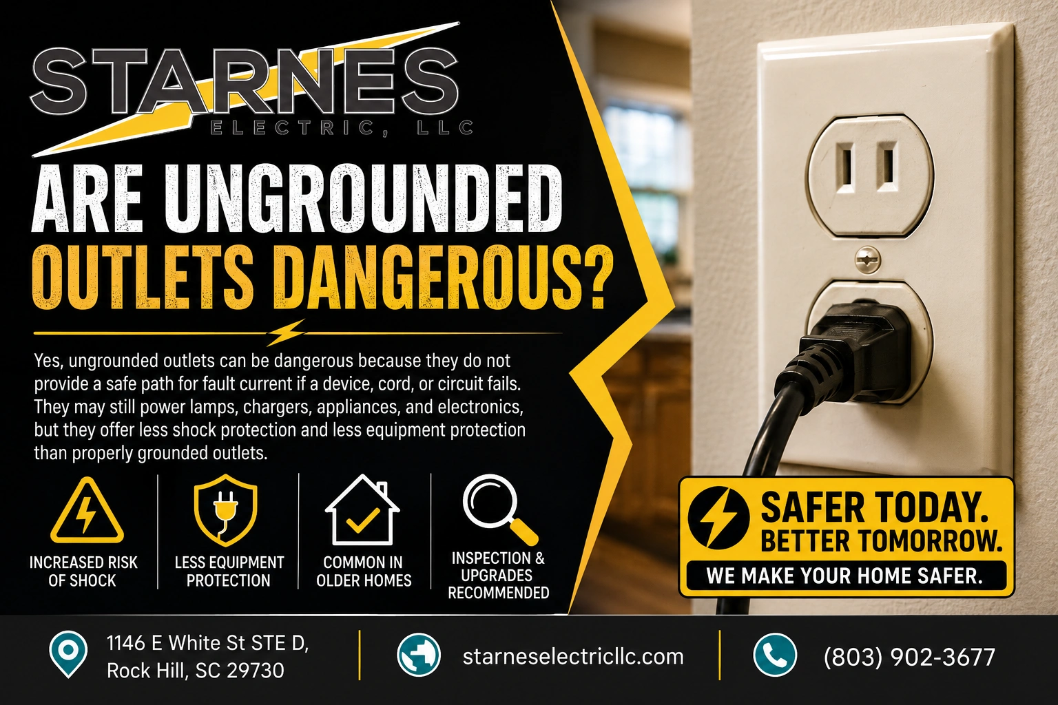 starnes-electric-ungrounded-outlets-banner