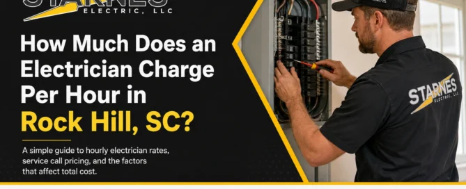 How Much Does an Electrician Charge Per Hour in Rock Hill, SC?