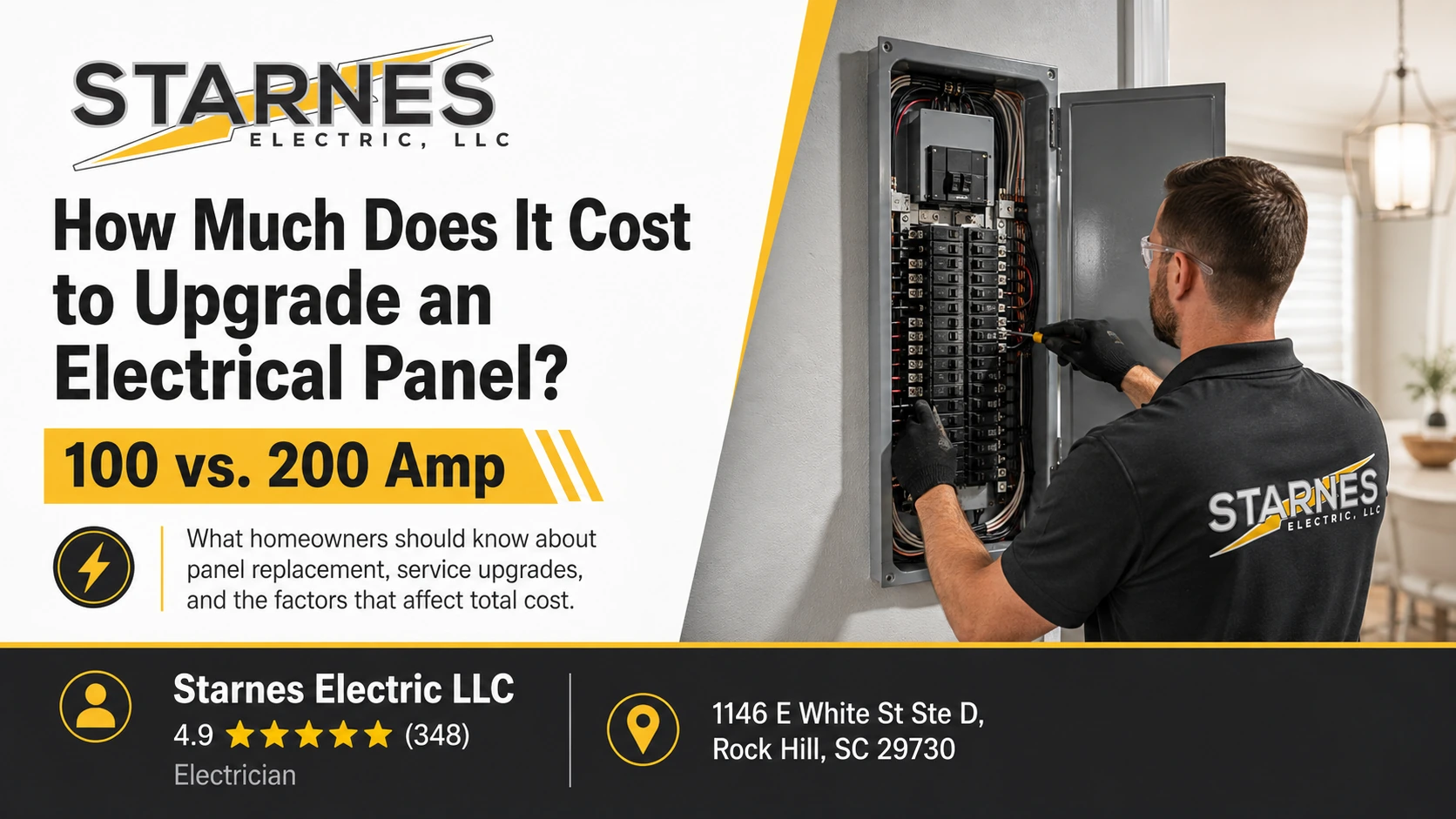 How Much Does It Cost to Upgrade an Electrical Panel? (100 vs. 200 Amp)