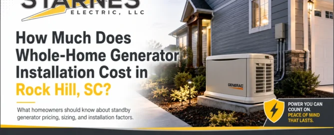 How Much Does Whole-Home Generator Installation Cost in Rock Hill, SC?